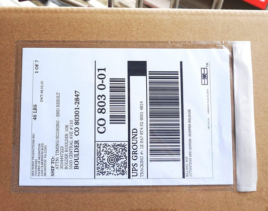 (1000 Pcs) Premium 6''x10'' Packing List Envelopes, Tailored Size for Letter-size Paper Folded in Half, Adhesive Shipping Label Pouches/Sleeves